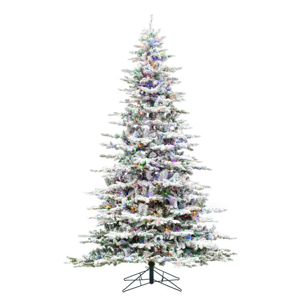 Vickerman Utica Artificial Fir Christmas Tree with Lights Perigold
